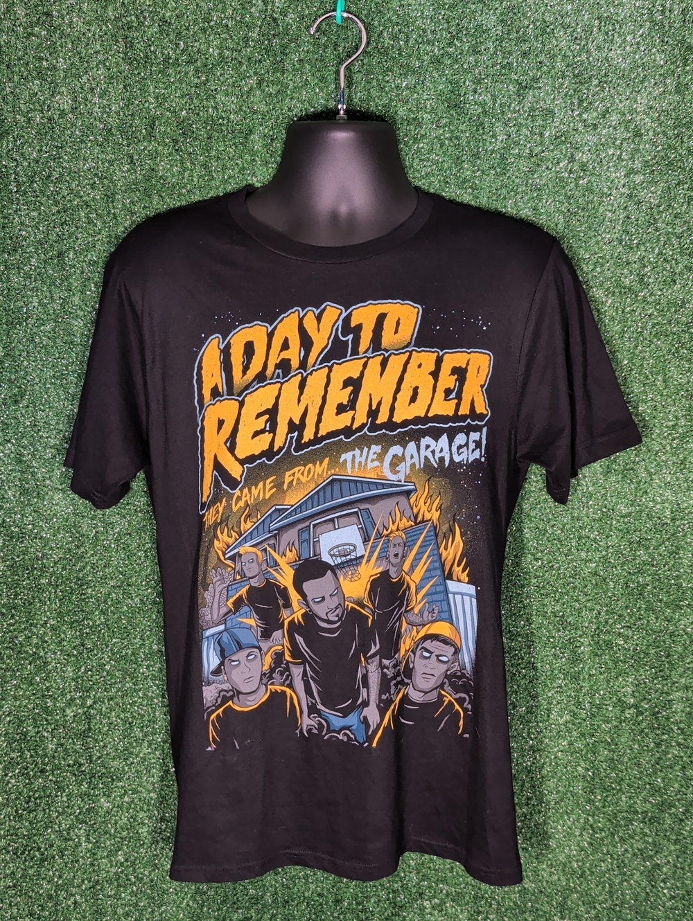 A Day To Remember - Size M “They Came From The Garage” Band T-shirt